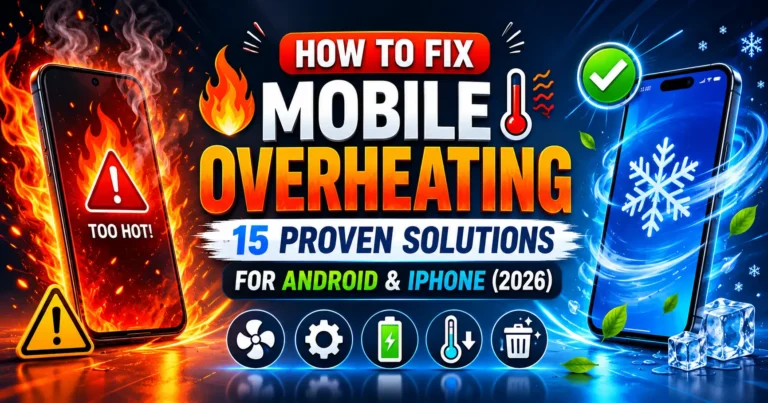 How to Fix Mobile Overheating
