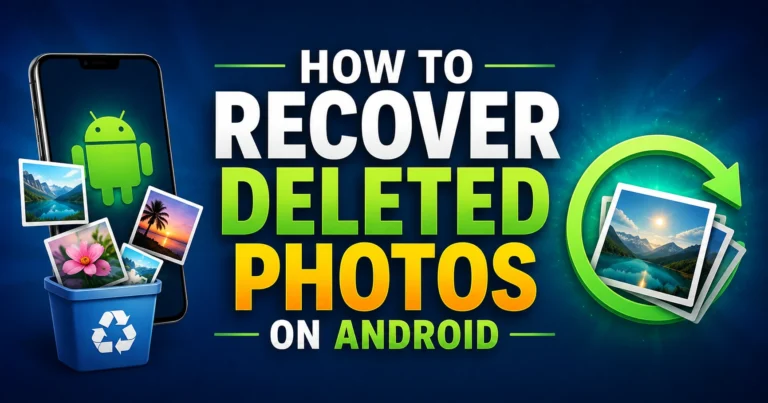 How to Recover Deleted Photos on Android