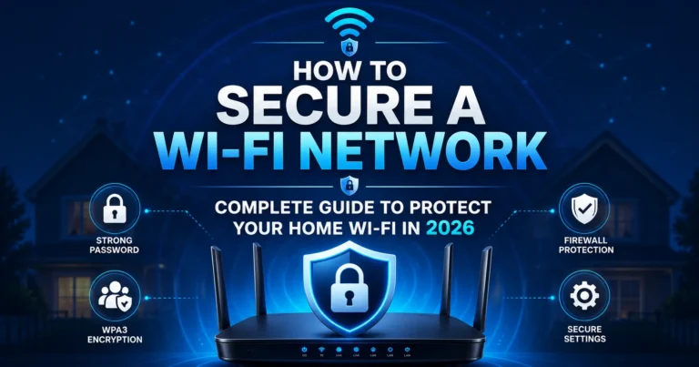 How to Secure a Wi-Fi Network