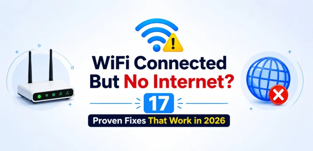WiFi Connected But No Internet